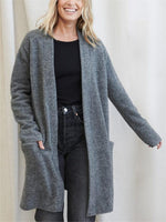 Long Patch Pocket Sweater Coatp