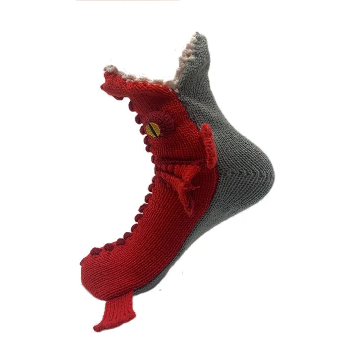 ?Sale 50% Off??- 3D Knit Crocodile Socks