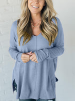 Women's Ultra Soft Seam Front Sweater