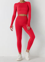 Yoga Workout Bundle Top+Legging Set