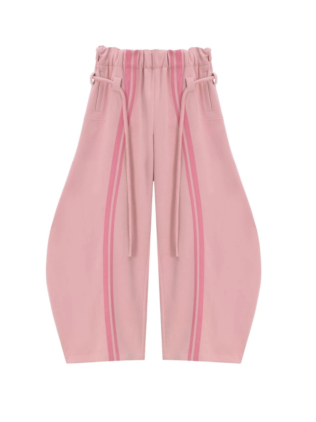 Women's Striped Bucket Pants