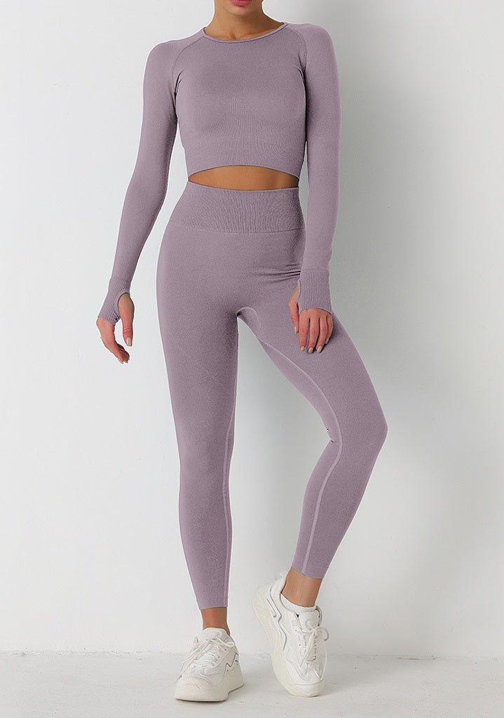 Yoga Workout Bundle Top+Legging Set