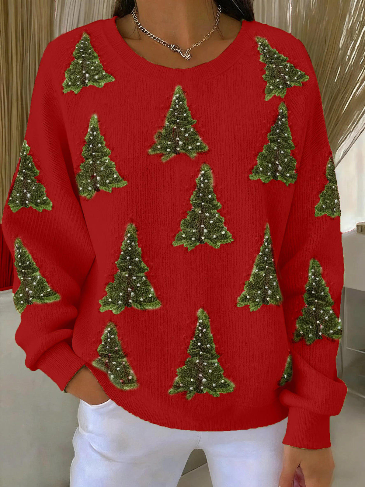 Women's Christmas Tree Sweater