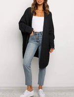 OversizedPockets Sweater Coat