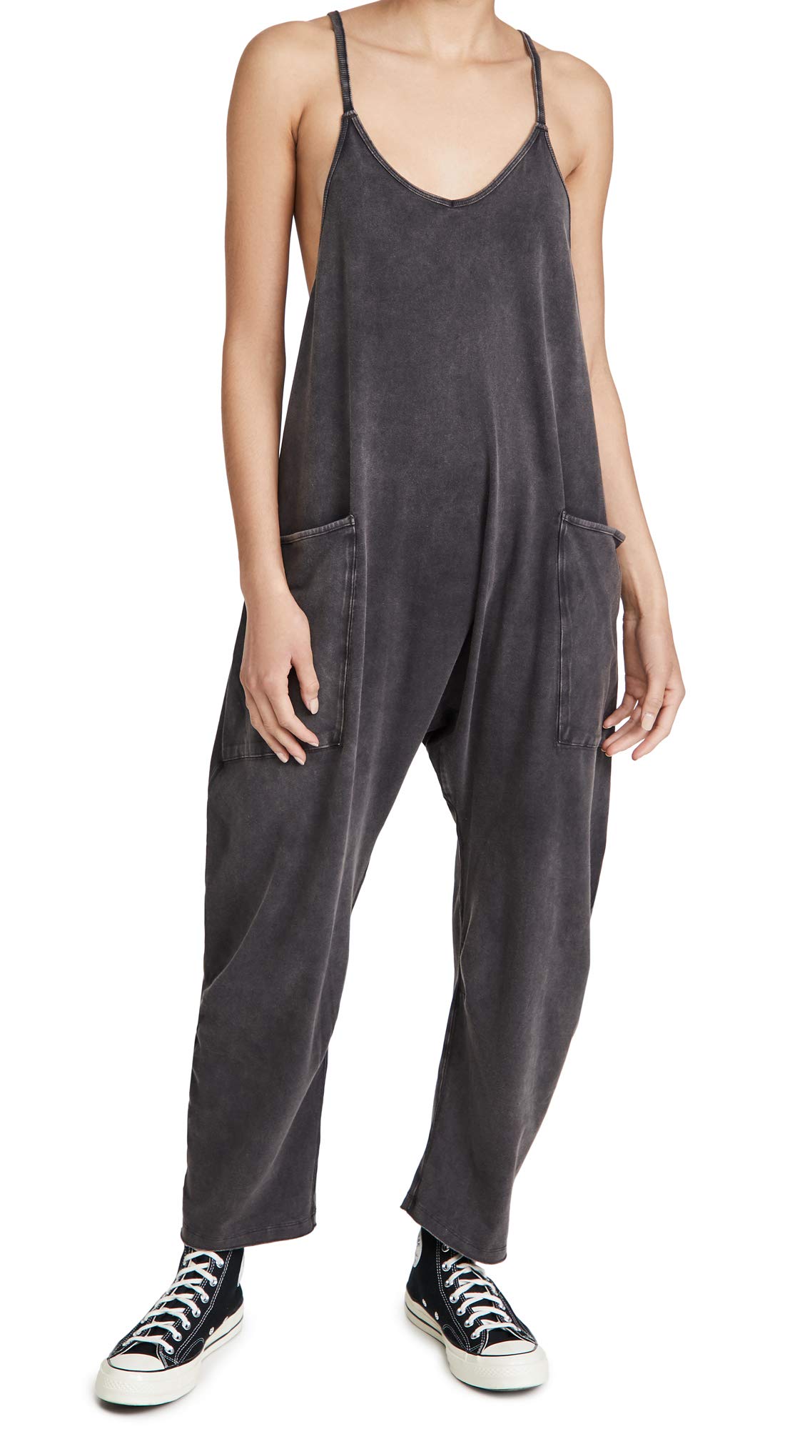 Women's Wide Leg Jumpsuit with Pockets