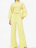 Women's Turtleneck Casual Two-Piece Set