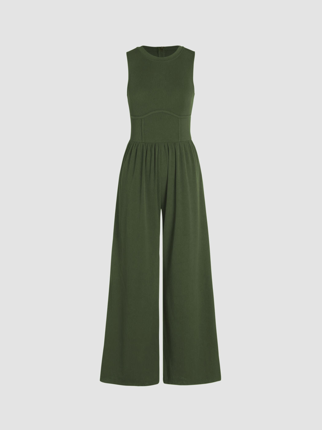 Sleeveless Tank Top Casual Jumpsuit