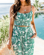 Women Casual Vacation Two Piece Set