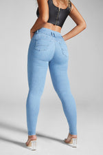 Women's High Waist Skinny Stretch Jeans