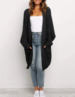 OversizedPockets Sweater Coat