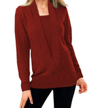 Women's Pullover Cropped Knitted Jumpers