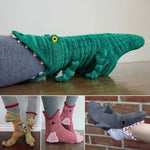 ?Sale 50% Off??- 3D Knit Crocodile Socks