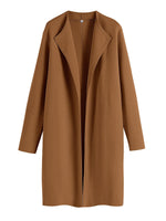 Women's Casual Side Slit Knit Cardigan