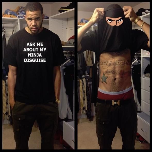 Ninja Disguise T-shirt