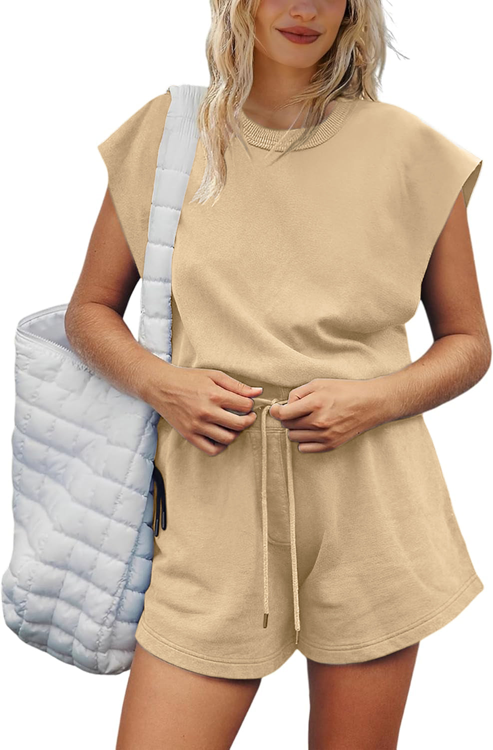 Women's Open Back Active Rompers