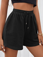 Women's Casual Drawstring Waist Sport Shorts