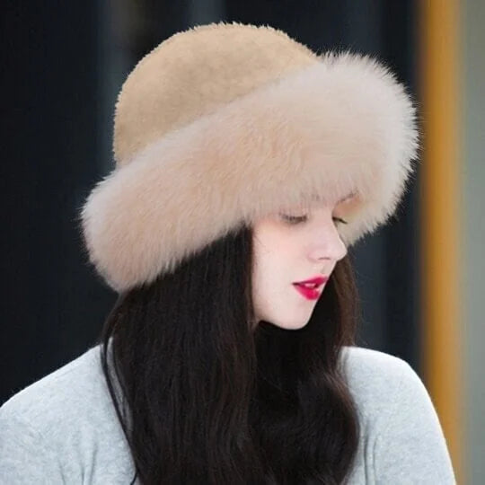 ??Women's Winter Furry Hat