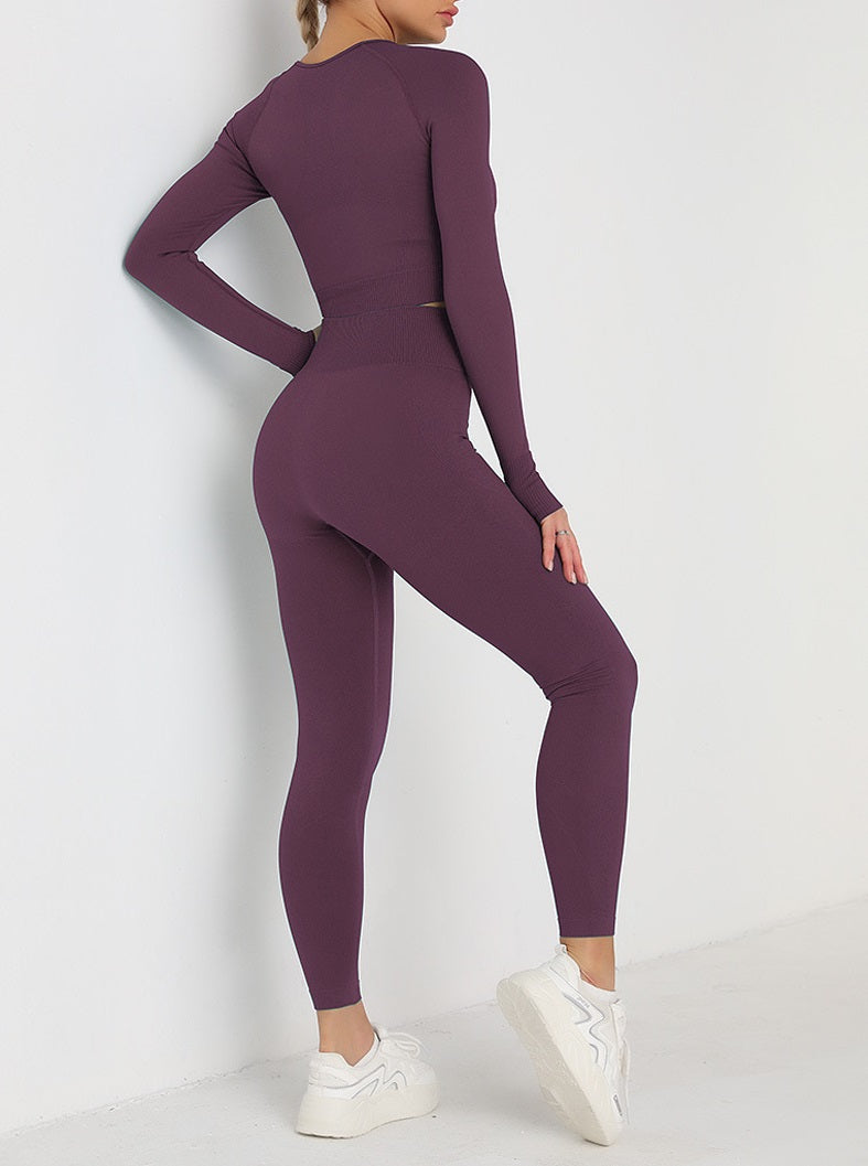 Yoga Workout Bundle Top+Legging Set