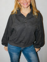 Women's Chill Vibe Oversized V-Neck Top