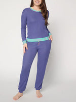 Women's Ribbed Butterknit Lounge Set