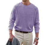 Men's Cotton Casual Crew Neck Tops