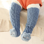 Baby Winter Fluffy Fuzzy Slipper Socks