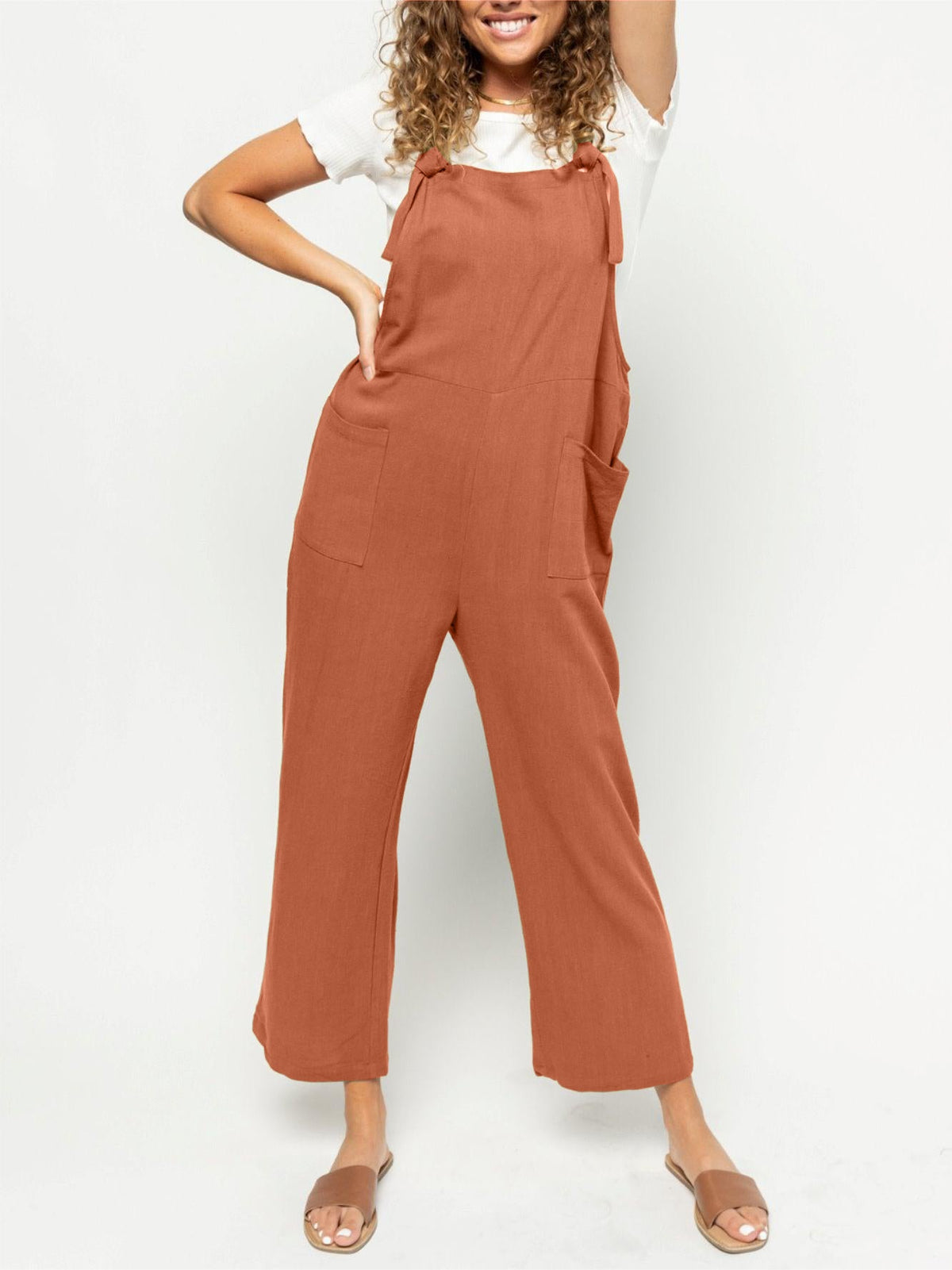 Women's Relaxed Wide Leg Jumpsuit
