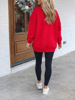 Women's Valentine's XOXO Oversized Sweatshirt