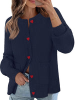 Women's Chunky Knit Button Up Cardigan Sweaters