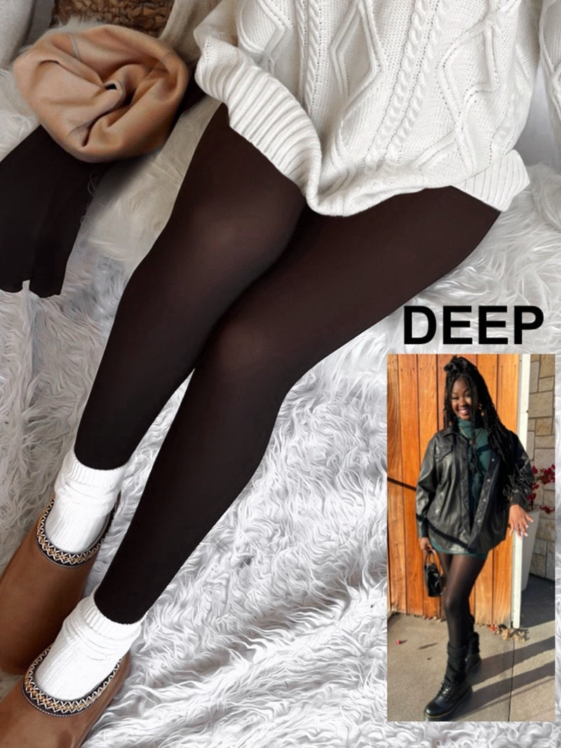 Women's Translucent Fleece Lined Tights (Buy 3 Free Shipping)
