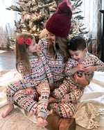 Reindeer Print Family Pajamas