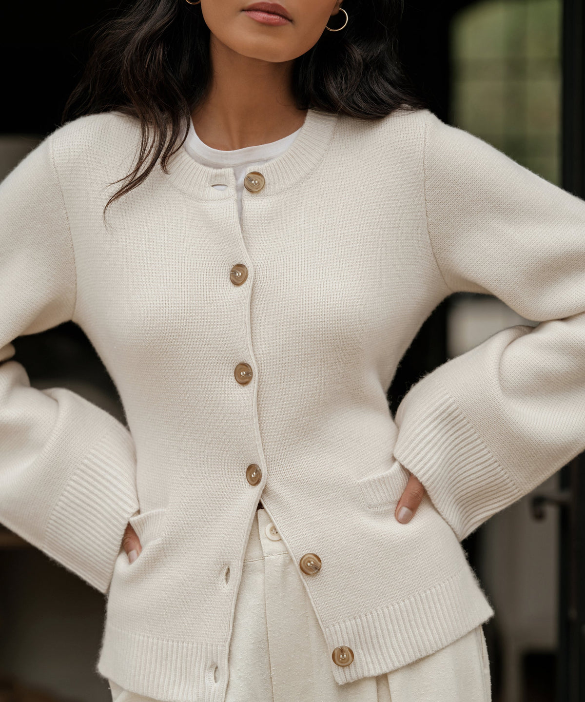 Super Soft Button Cardigan