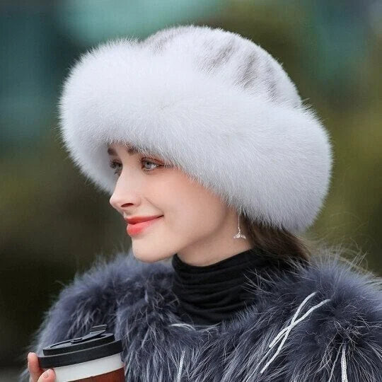 ??Women's Winter Furry Hat