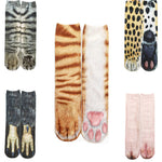 3D Realistic Animal Paw Socks