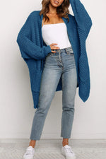 OversizedPockets Sweater Coat