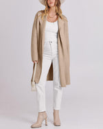 Women's Casual Side Slit Knit Cardigan