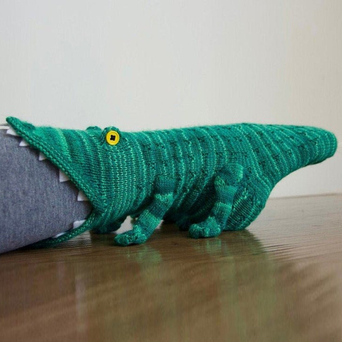 ?Sale 50% Off??- 3D Knit Crocodile Socks