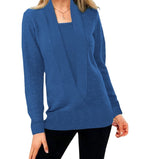 Women's Pullover Cropped Knitted Jumpers