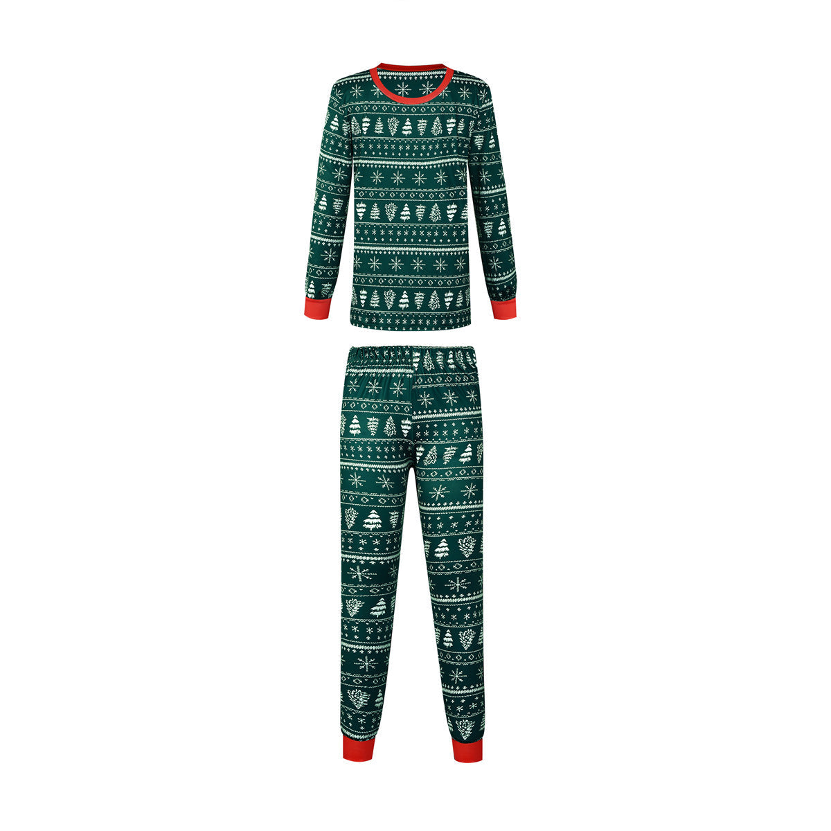 Green Family Pajamas 2-piece Set