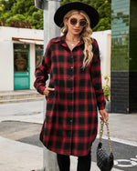 Women's Button Down Plaid Flannel Shirts