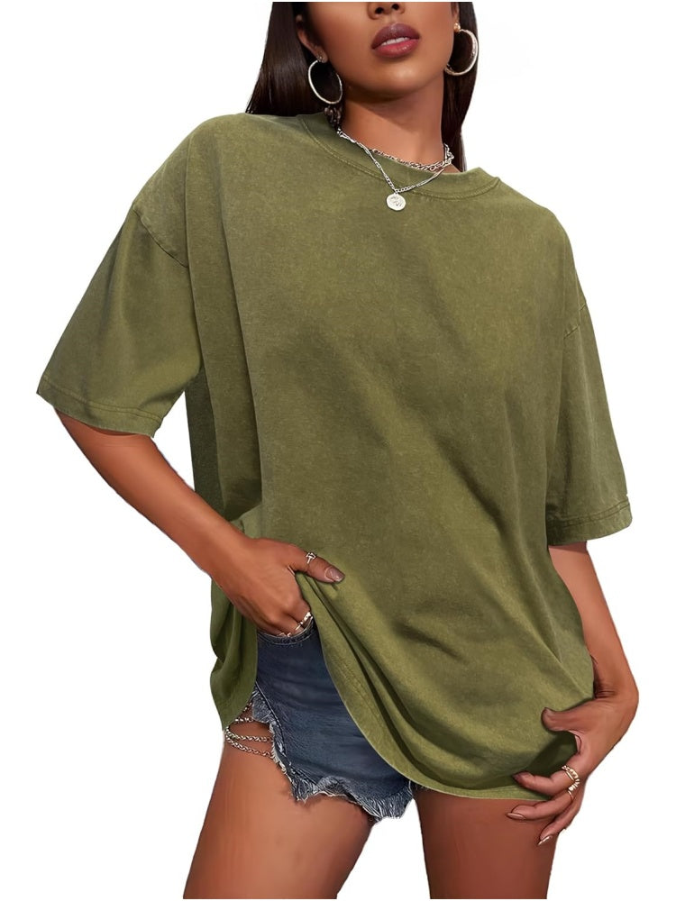 Women's Vintage Acid Washed T-shirt