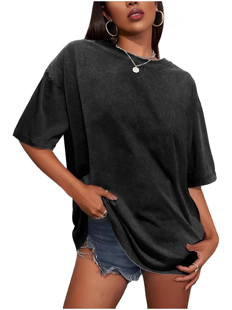 Women's Vintage Acid Washed T-shirt