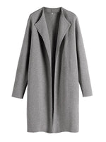 Women's Casual Side Slit Knit Cardigan