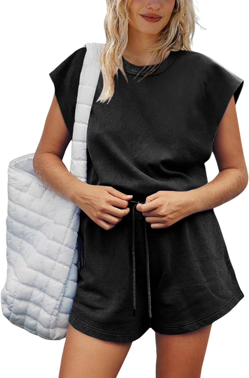 Women's Open Back Active Rompers