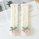 Baby Winter Fluffy Fuzzy Slipper Socks