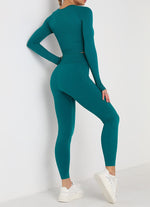 Yoga Workout Bundle Top+Legging Set