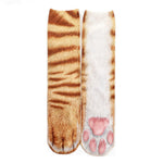 3D Realistic Animal Paw Socks
