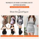 Firm Tummy Compression Bodysuit Shaper with Butt Lifter