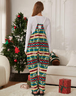 Women's Adjustable Strap Fleece Jumpsuit