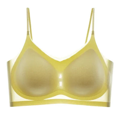 Thin Plus Size Ice Silk Bra